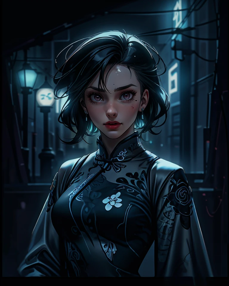 IMDB movie poster of (Vickie_Zane) as a street mage wearing cyberhanfu, neon light, casting spell pose, <lora:LORA-XenoDetailer-v3:0.75> <lora:GlowingRunesAIv4-000005:0.48> <lora:cyberhanfu_20230617014620:0.58> , vintage cyberpunk, Neon, dystopian, retro-futuristic, digital, vibrant, detailed, high contrast, Shallow depth of field, vignette, highly detailed, high budget, bokeh, cinemascope, epic, gorgeous <lora:LowRA_2:0.26> <lora:GoodHands-beta2:1>,