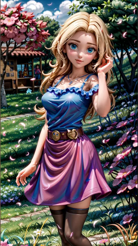 <lora:add_detail:0.6> BREAK,
<lora:haley:1>, haley, long blonde hair, blue eyes, blue top, pink skirt, BREAK,
On a Farm, countryside, BREAK,, masterpiece, best quality, hyperrealistic, extremely detailed, highly quality, 4k, sharp focus, professional photograph, sharp focus, award winning, cinematic lighting, octane render, unreal engine, volumetrics dtx, Wallpaper,