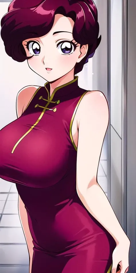 <lora:SaotomeNodoka:0.7> SaotomeNodoka, large_breasts, chinadress, standing, solo, masterpiece, best quality, detailed face, detailed eyes, highres,