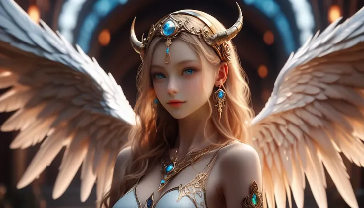 white and gold, cinematic photo a marble cyborg of angel, solo, d3qck artstyle, <lora:d3qck artstyle:0.95>, In an ethereal realm where medieval darkness meets futuristic technology, stands a mesmerizing angelic figure. Her appearance is a perfect blend of ancient mystique and modern sophistication. With the face and style of a contemporary supermodel, she exudes a cool and detached beauty, reminiscent of porcelain, devoid of warm emotions yet strikingly captivating. Her wings, an intricate weave of feathers and metallic fibers, shimmer with an otherworldly glow, symbolizing a fusion of organic divinity and advanced technology. Her eyes, glowing with an unnatural light, suggest her ability to foresee the future and her formidable combat skills. This angel, while seemingly unapproachable, holds an allure that is both intimidating and fascinating. She stands in a desolate yet awe-inspiring landscape, a testament to her transcendent nature, (perfect anatomy:2), 
break
Ethereal realm, medieval darkness, futuristic technology, mesmerizing angelic figure, ancient mystique, modern sophistication, contemporary supermodel face, cool detached beauty, porcelain-like impression, feather-metallic wings, otherworldly glow, organic divinity, advanced technology, unnatural glowing eyes, future foresight, formidable combat skills, unapproachable allure, desolate landscape, transcendent nature, extremely delicate and beautiful, perfect eyes, intricately detailed beautiful Rainbow-colored eyes, intricately detailed skin, (Rays of sun:1.2),  middle earth, Sorcerer casting bolts of lightning from their fingertips, Baroness, Average Height, Thin, Square Face, Dark Skin, Strawberry Blonde Hair, Blue Eyes, Long Nose, Thin Lips, Round Chin, Shoulder-Length Hair, Wavy Hair, Short Afro, soft breasts, Dangle earrings, red sheer lipstick, A sprawling castle, perched high on a rocky cliff overlooking the sea, Tolkien, 
break
(Sci-fi setting, cybernetic angel, biomedical design, ethereal feathers, cybernetic structures, biomedical wires, glowing fiber-optics, organic beauty, futuristic technology, intricate circuits, pulsating energy, divine grace, science fiction edge, mesmerizing effect, otherworldly appearance:2), choker, cleavage, collarbone, crown, death, detached sleeves, earrings, elbow gloves, facial hair, facial mark, cyber feathered wings, feathers, freckles, garter belt, hair ornament, hair over shoulder, hairband, headwear removed, helmet, helmet removed, holding weapon, horns, jewelry, tattoo, necklace, Mystical Records Hall of Spells, Basalt stone, Bio-luminescent Algae, Strobe Lights, [(details:1.2): [ (many small details:1.3) : [ (many ultrasmall details: 1.2):(very detailed ultrasmall edges and microrelief:1.5):0.7 ]: 0.4 ] :0.2],  <lora:RPGAngelsXL:0.5>,
break
random action pose, dynamic angle, (close up), Point-of-View Shot,  artistic atmosphere, LUT-adjusted vintage cinematic colors and textures, highlighted features, (cinematic mood:2), Wizardly, Post Apocalyptic Wasteland, Vast deserts and barren wastelands as far as the eye can see, film grain, lifelike, ac_neg1, 
break
(best quality, masterpiece), (dark shot, best shadow:1.5), highres, raw photo, (photorealistic:2), ultra high res, professional, unity 8k wallpaper, absurdres, ultra detailed, extremely detailed, intricately detailed, HDR, UHD, 64K,
