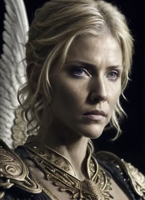 close up RAW photo of winged warrior sks woman, detailed textures, sharp focus, ultra high pixel detail, absurdres, cinematic, intricate, cinematic light, concept art, art station, realistic, movie scene, cinematic, high quality, craig mullins and wayne barlowe style, full colors, incredibly detailed, 4k, 8k, <lora:locon_tricia_v1_from_v1_64_32:1.25>