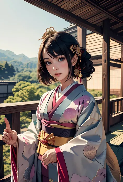 (masterpiece, best quality), 1girl, <lora:Juunihitoe:0.8> juunihitoe