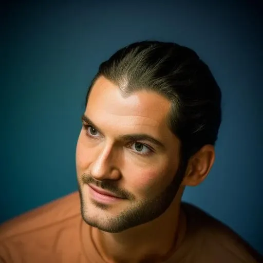 RAW photo, t0m3ll1s man, cowboy shot, hair slicked back<lora:t0m3ll1s-000024:1>, 8k uhd, dslr, soft lighting, high quality, film grain, Fujifilm XT3, simple background