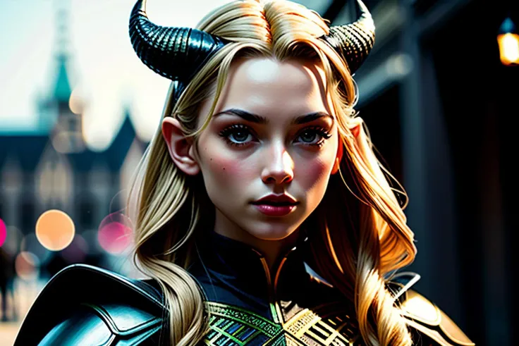 <lora:RPGTiefling:0.7> tiefling:1.2, solo, 1girl, horns, orange skin, pointy ears, 1girl shouten pegasus mix mori in Daffodil Blonde with green eyes and Pointed eyebrows , guard wearing full plate armor holding Crystal mace full body shot, In a sprawling cityscape where buildings are grown from enchanted seeds, in background, realistic:1.2, masterpeice, ultradetailed, intricate details, perfect quality, ultrashapr, ultradetailed, photorealistic, perfect shadows, profesional lights, realistic, blurry, boekh, masterpiece light works,depth of fiel, ultradetailed character, pefect quality, maximum quality, intricate details, detailed face By jeremy mann, by sandra chevrier, by maciej kuciara, sharp, (perfect, body:1.1), realistic, real shadow, ultradetailed face, ultradetailed skin , photography, photorealistic, (dark castle background:1.2), (by Michelangelo), (profesional lights:1.3) (profesional photography:1.3), full body shoot, concept art of medieval rpg character,standing with one hand on chin, lost in thought <lyco:GoodHands-beta2:1.0>