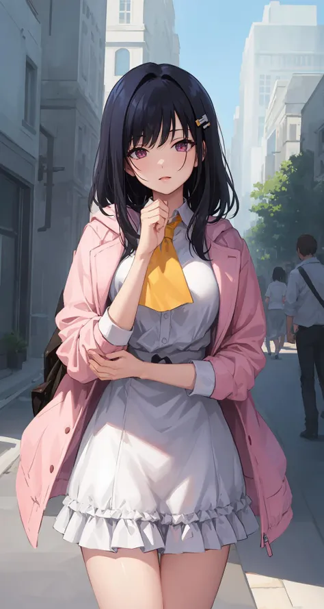 ((((ultra illustrated style:1.0)))),best quality,best animated,masterpiece,ray tracing, global illumination,1girl, solo, looking at viewer, standing, cowboy shot, outdoors,
<lora:arm hold,hand on own chin-000005:0.9>