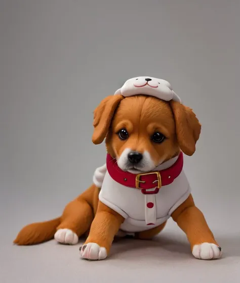 doggy . cute. wearing .