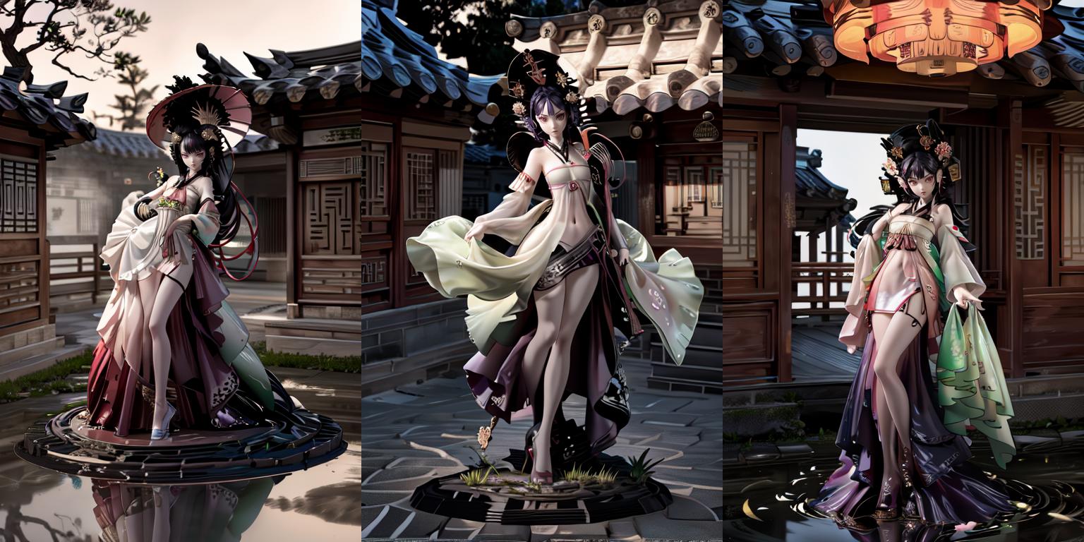To see a woman from the Joseon Dynasty : See-through LORA hanseeThbok-10 v1.0
