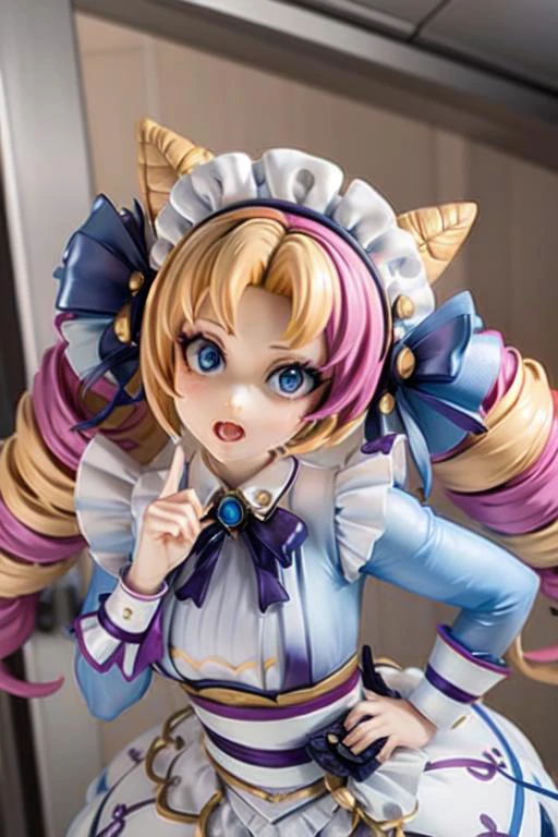<lora:Cafe_Cuties_Gwen_V1:0.98> Cafe_Cuties_Gwen, twin_drills, symbol-shaped_pupils