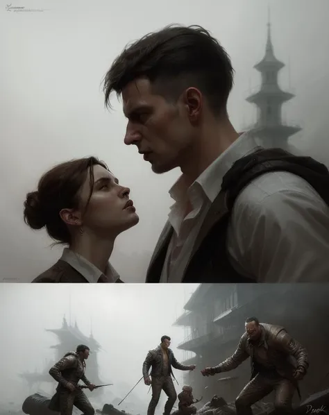 Darek Zabrocki's character concepts . Atmospheric, storytelling, dynamic characters