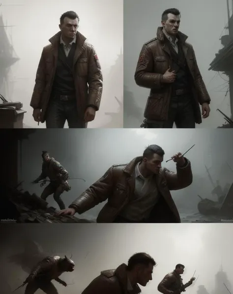 Darek Zabrocki's character concepts . Atmospheric, storytelling, dynamic characters