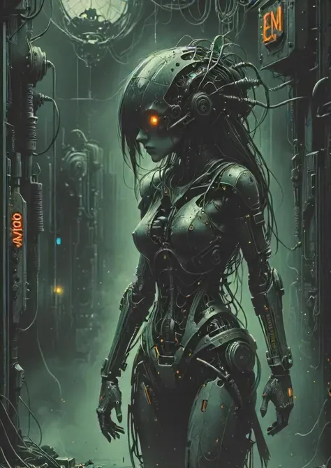 a mechanical mom is rising, eerie, beyond time here and now, bleak, challenging the manager, epic, neon lights, <lora:- SDXL - AI-Breaker_V2.8:1> <lora:The_Dark_Side_Of_The_Future:0.5>, <lora:- SDXL - n-eeyblch_eye_bleach_V1.0:0.5>