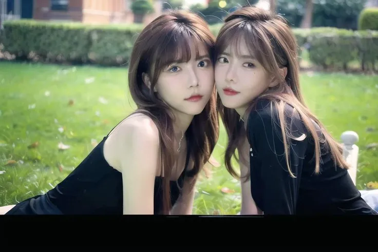 masterpiece, 2girls, (best quality),(8k, 3d:1.2),(photorealistic:1.35),
((((girl,  <lora:zhouzhou_zsyV10:0.75> <lora:koreanDollLikeness_v15:0.1>))),((eye_contact,))),
((((girl,  <lora:tuozijieLuoxin_luoxinV10:0.75> <lora:koreanDollLikeness_v15:0.1>))), ((eye_contact,))),
