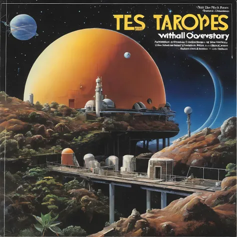 a vinyl album with, vinyl, record jacket, vinyl cover from 1988, album cover art, top-rated, top - rated, 80s, album art,
Space observatory, massive telescopes, star maps, glowing cosmic events, Subterranean city, glowing fungi, stone dwellings, underground rivers