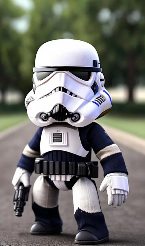 sackb2023, toy, 8k, uhd, trending on arstation, storm trooper