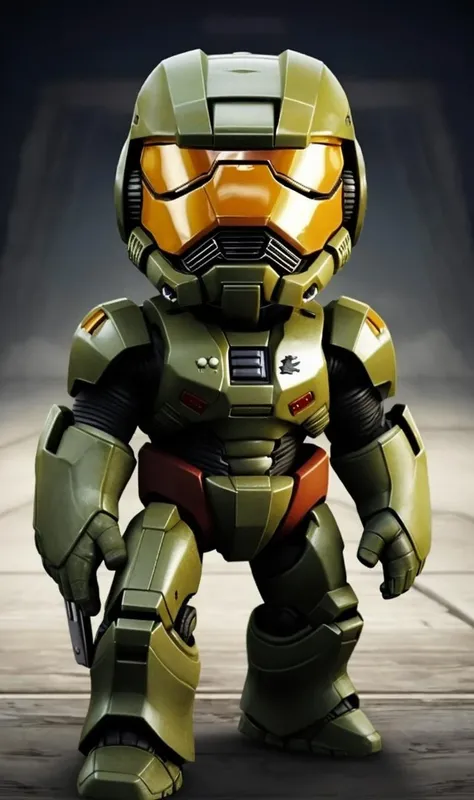 sackb2023, Master Chief, 8k, hd, trending on arstation, toy,