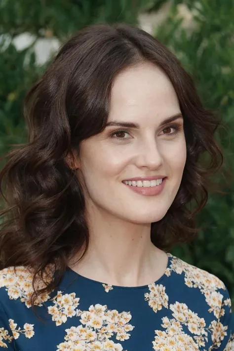face, floral sundress, short-sleeve, soft colors, (high detailed skin:1.1)
<lora:michelle_dockery_lora_v01:1> michdoc