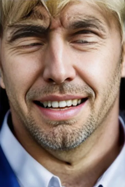 portrait of Donald Trump, meme, parody, teeth, ultra detailed, beautiful, aesthetic, perfect lighting, <lora:emotions:0.9>