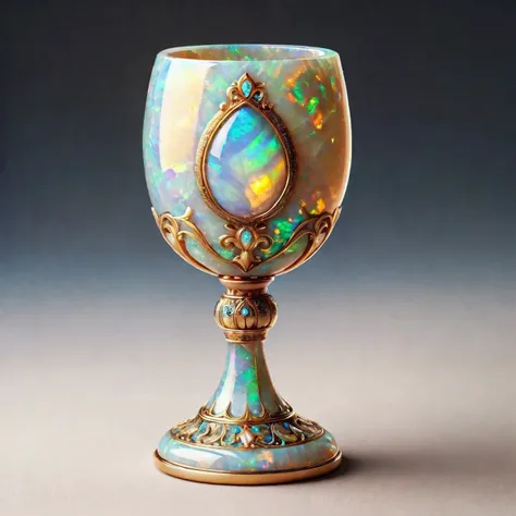 fantasy style gold ornament,chalice,photograhpic,realistic,highly detailed,absurdres details,ral-opal,<lora:ral-opal-sdxl:0.8>,