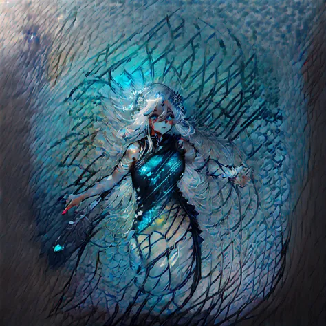 (1girl on the water:1.5), water, (watercolor:0.6), depth of field, delicate, extremely detailed, masterpiece <lora:Loraeyes_V1:0.5> loraeyes <lora:ral-opal-sd15:0.5> ral-opal <lora:DW:1> <lora:br_max:1> <lora:colorhalf00d:0.5> colorhalf00d