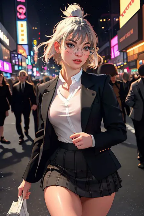 DEN_karmaroused_OF,
(walking down Hollywood boulevard, a busy street scene, public, bustling, crowds, wearing a skirt and blazer:1.2),
bokeh, f1.4, 40mm, photorealistic, raw, 8k, textured skin, skin pores, intricate details <lora:epi_noiseoffset2:1>, epiCRealism