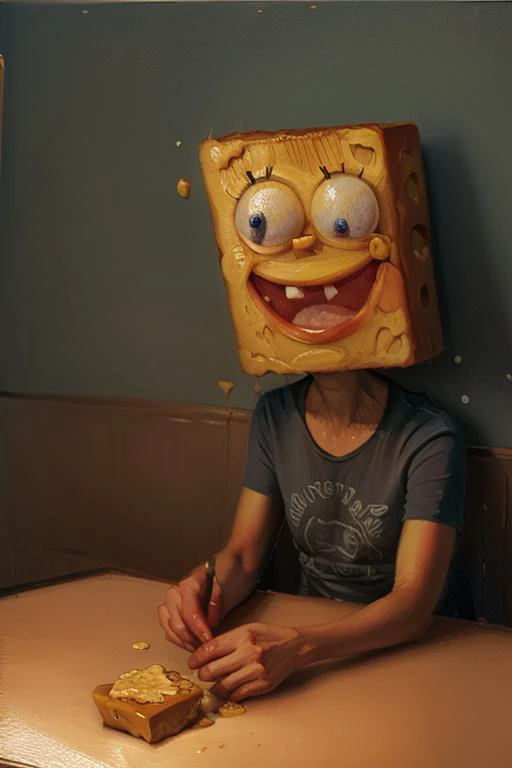 <lora:Leegankoo:1> leegankoo, sad, peanut butter