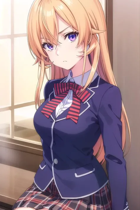 erinanakiri, <lora:erina nakiri s1-lora-nochekaiser:1>,
erina nakiri, long hair, orange hair, (purple eyes:1.1), hair between eyes, frown, angry,
BREAK skirt, thighhighs, bow, school uniform, jacket, pleated skirt, shoes, black thighhighs, zettai ryouiki, plaid, plaid skirt, blazer,
BREAK indoors, kitchen,
BREAK looking at viewer, (cowboy shot:1.5),
BREAK <lyco:GoodHands-beta2:1>, (masterpiece:1.2), best quality, high resolution, unity 8k wallpaper, (illustration:0.8), (beautiful detailed eyes:1.6), extremely detailed face, perfect lighting, extremely detailed CG, (perfect hands, perfect anatomy),