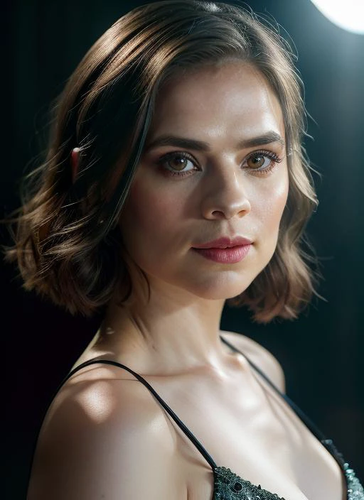bestquality, masterpiece, high-res, 1girls, Porcelain series, Hair ornaments, necklace, jewelry, Exquisite Face, On the body, Tyndall effect, Realistic, dark studio, edge lighting, Two-tone lighting, (high detail skin: 1.2), 10 UHD, DSLR, Soft light, High Quality, volumetric light, candid, Photograph, high-res, 10, 10, Background blur,