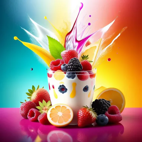 mix fruit and berries, fruits splash milk png <lora:splashes_v.1.1:1>