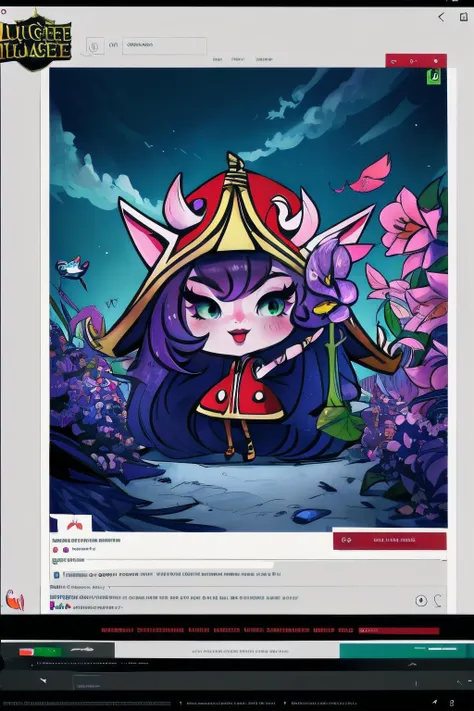 Highly detailed, High Quality, Masterpiece, beautiful, <lora:Lulu-07:1>, Lulu, yordle, pixie, <lora:TwitchChat:1>, TwitchChat