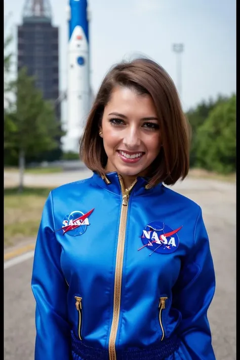 KourtneyKardashian,<lora:KourtneyKardashianSDXL:.7>,photo,detailed background, stunning beauty, high quality photo, perfect composition, perfect details and textures, highly detailed, front view, looking at camera, perfect lighting, with an astronaut suit in the space station