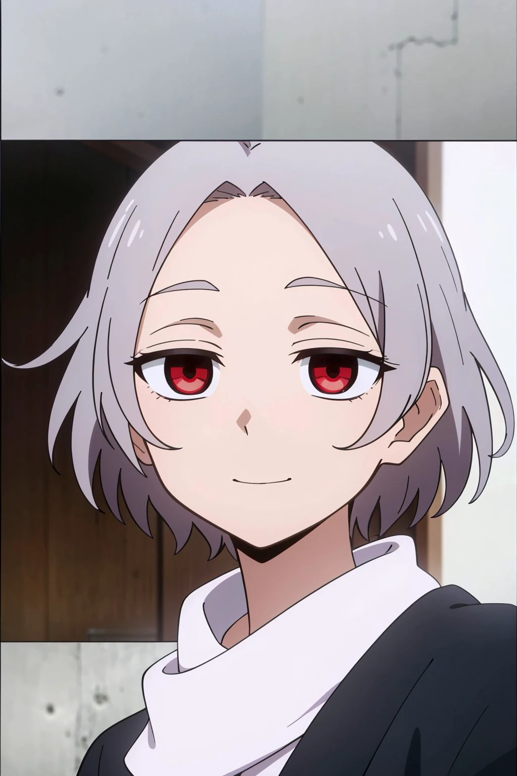 <lora:glass_crack_effects:0.1>,((best quality)),((highly detailed)),masterpiece,absurdres,detailed face,beautiful face,(detailed eyes, deep eyes),1girl,((dynamic pose)) , looking at viewer, smile,full body,
<lora:animemix_v3_offset:0.8>, anime screencap, <lora:Mona-20:0.3@0.5,0.6@0.2:hr=0.2> Mona, (red eyes:1.3), short hair, expressionless,empty eyes,
<lora:kawaragi_senju_v1:0.3@0.5,0.8@0.2:hr=0.5>, white hair, floating hair,