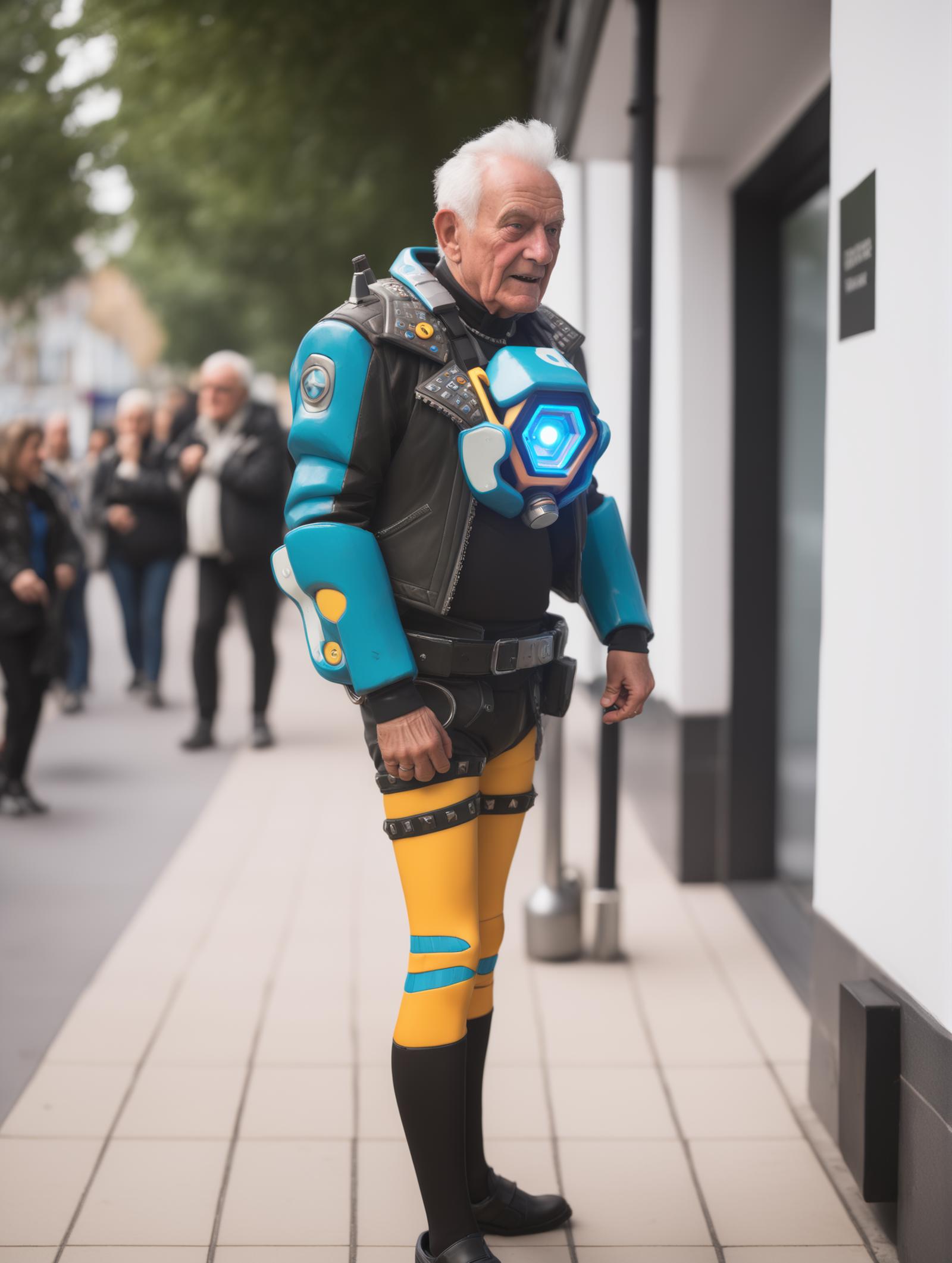 Awesome Overwatch TRACER Punk clothes 1 Epoch less trained