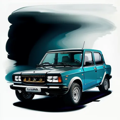 man and girl, (((((lada car))))), fantasy style, illustration, highly detailed, simple, smooth and clean vector curves, no jagged lines, vector art, smooth andy warhol style and/or josan gonzales and moebius and deathburger and james jean, 1996, inking, vector art, smooth andy warhol style and/or jean, behance hd, vector art, smooth andy warhol style and/or artgerm, crisp vector line art, professional illustration and clean vector art, vector art style, monoch on lines, vector art style, octane render, professional illustration, concept art, vector art by josan gonzales and moebius, behance hd, vector art, clean vector, hdr quality, hdd, vector art by julie bell, 4k resolution, art by josan gonzales and ilya repin, concept art, nojek blue jasunis painting, vector illustration, vector art, clean vector art, ilya repin, vector on wall
