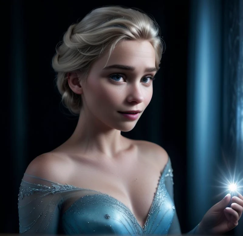 Ultra Realistic, (elsa:1.1),  professional light, cinematic lighting, fashion photography, ambient lighting, atmospheric effects, <lora:Cine Princesses:1>  <lora:picxer_real:1> <lora:easynegative:1>  <lora:nudify:1>  <lora:Realisticmix666_v30:1>