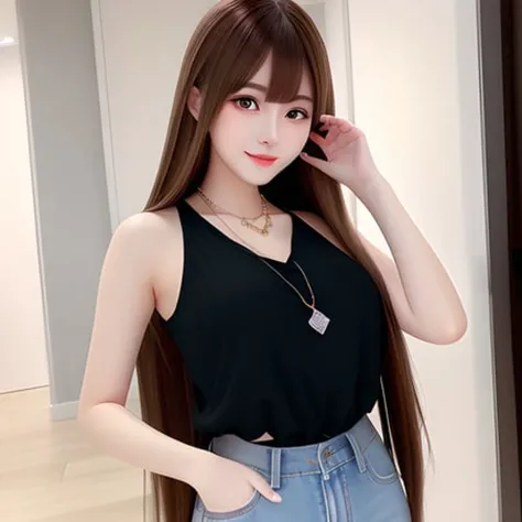 1girl, beauty, beautiful,
long hair, straight hair, bangs, (((Clothes))), atheletic,
<lora:breastinclassBetter_v13:0.2> <lora:taiwanDollLikeness_v10:0.3>
<lora:virtualgirlAim_v20:0.2> virtualgirl-aim, crystal pendant,