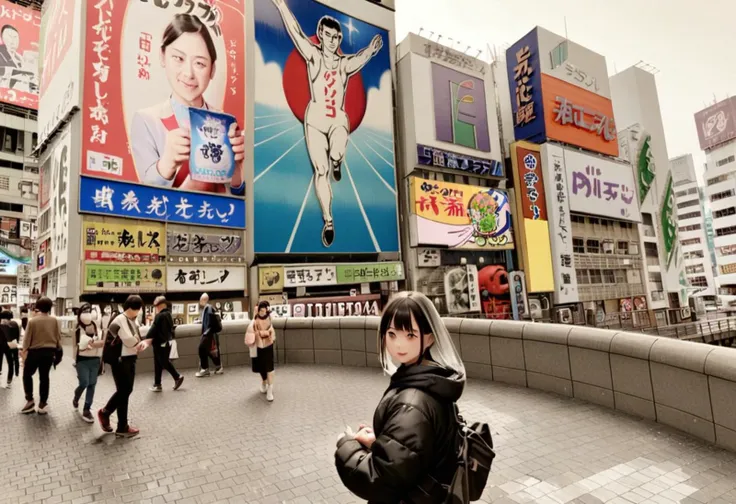 masterpiece, best quality, very aesthetic, absurdres,
glico, osaka, japan, scenery, real world location, poster, (object), building, outdoors, realistic, photo background, neon light, neon sign
<lora:osaka_grico_SDXL_V1:1>