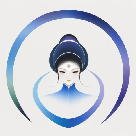 <lora:SDXL duzexi CF cline:1>,cline, mysterious bezier curve hair,
bezier curve girl,cline girl, meditation, spirituality, interstellar civilisation, mysticism,
1girl,solo,best quality, high quality, highres, masterpiece, sharpening,nice face,
(((the background is a delicate continuously ordered beautiful monetary bezier curve, the girl's costume is a delicate continuously ordered beautiful monetary bezier curve, and the colour of the costume is the opposite of the background colour))),ink painting,
<lora:StillSomeInk-SDXL-PAseer CF ink painting:1>