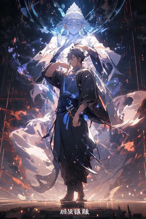 , (masterpiece:1.2), best quality,PIXIV, taoist,
a character standing in front of gloden glowing Buddha,transparent,
<lora:taoist_20230623200708-000018:1>