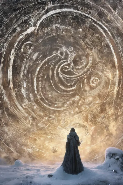 <lora:anatoAI:0.6> , fantasy, surreal, a photo of ikoh really amazing runic tricks on alien winters spirals instead of creatures, made cast in 64 jpeg, with dramatic volumemetric lighting WLOP