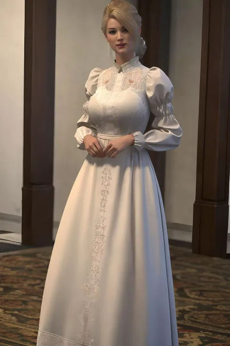 Best quality,masterpiece,ultra high res,1girl,anabella, anabella_outfit,long sleeves, long dress