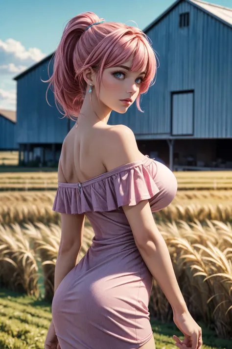 A Malaysian woman(30), (unbelievably hot), gorgeous face, short brightly colored hair, lovely piercings, attention grabbing tattoos, athletic, coke bottle figure, extremely big , shaved, tattooed pussy, dressed appropriate to the scene (she wants views), is interacting with a magical unicorn in a field of flowers. She is pleasuring the unicorn's penis. She is great at it. Goddess of beauty and love 'and Venus was her name', (best quality, 4k, highres, masterpiece:1.2), ultra-detailed, (realistic, photorealistic, photo-realistic:1.37), HDR, UHD, studio lighting, ultra-fine painting, sharp focus, physically-based rendering, extreme detail description, professional, vivid colors, bokeh, summer vibes, vibrant colors, smooth skin, water reflections, playful atmosphere, warm sunlight, subtle shadows. (full body shot, show her from head to toe, show all of her, show entire body)