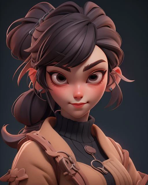 (Masterpiece), (Excellent), (Super Meticulous), (Full Body: 1.2), realistic and proportional human body:1.2, gorgeous Woman, Female beautiful elf:1.5, tall and slender, small breasts, thin waist, thick tighs, elegant lady, black hair stylized in a high high bun:1.5, solo:1.5, 1girl, hyper detailed medieval long black dress:1.8, nouble, big realistic amber eyes:1.2, hyper detailed face, d&d iconic character, hyper natural realistic skin, herbal tattoos on her neck,Very Clean Face, Confident and proud facial expression, 3D character design, CGI extreme detailed wallpaper digital art, cartoon style correct anatomy, octane render, fierce expression on her face, volumetrics