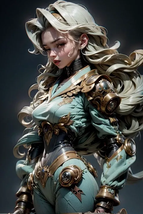 1 girl, solo, gradient hair, blue eyes, robot, mecha girl,,<lora:Mecha:1.7>, middle shot, masterpiece, professional, high quality, beautiful, amazing, medieval, unsplash, silver trim, very long hair, masterpiece, highres, 4k, detailed background,<lora:3DMM_V11:1.7>