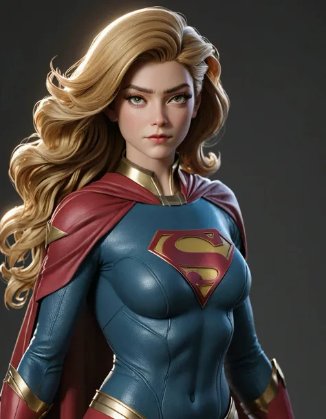 3dmm,super woman,close-up,3D,CGI,Arnold Rendering,xgen hair,Spot Light,Canon RF 85mm f/1.2L,,<lora:3DMM_XL_V13:1>,