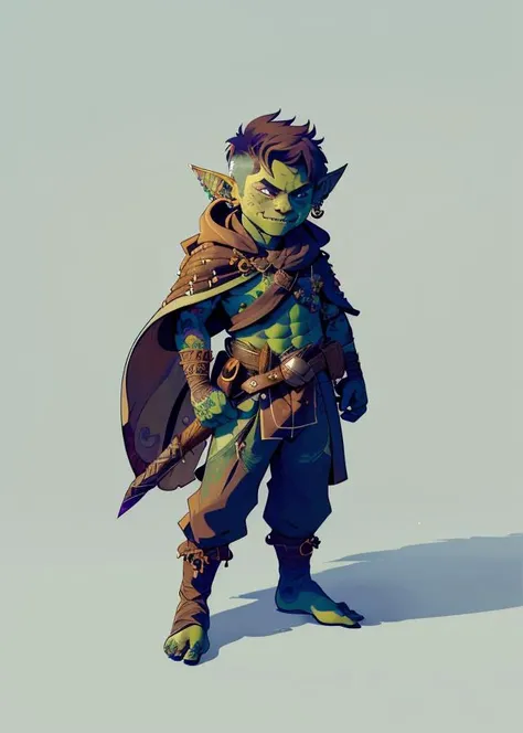 goblin, (inked original-art:1.2), (lineart:1.31), (fine-details:1.3), official dnd art, in the style of Greg Rutkowski, best quality, masterpiece, intricate details,<lora:dnd_goblin-000110:1>  <lyco:generalIllustration_10_LoRA:1>