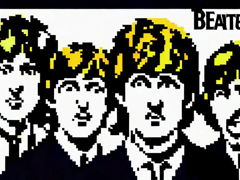 portrait of (the Beatles), teletext.