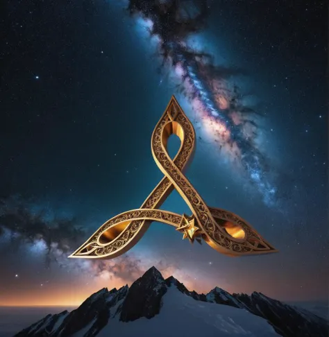 logo, 4k, detailed, motiv8, 8 as infinity symbol, climbing up , star in sky above, trending on artstation, sharp focus, studio photo, intricate details, highly detailed, by greg rutkowski