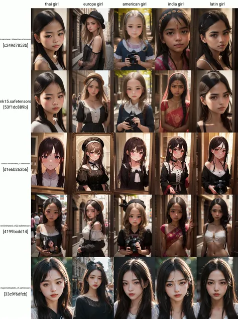"portrait of thai girl photography"