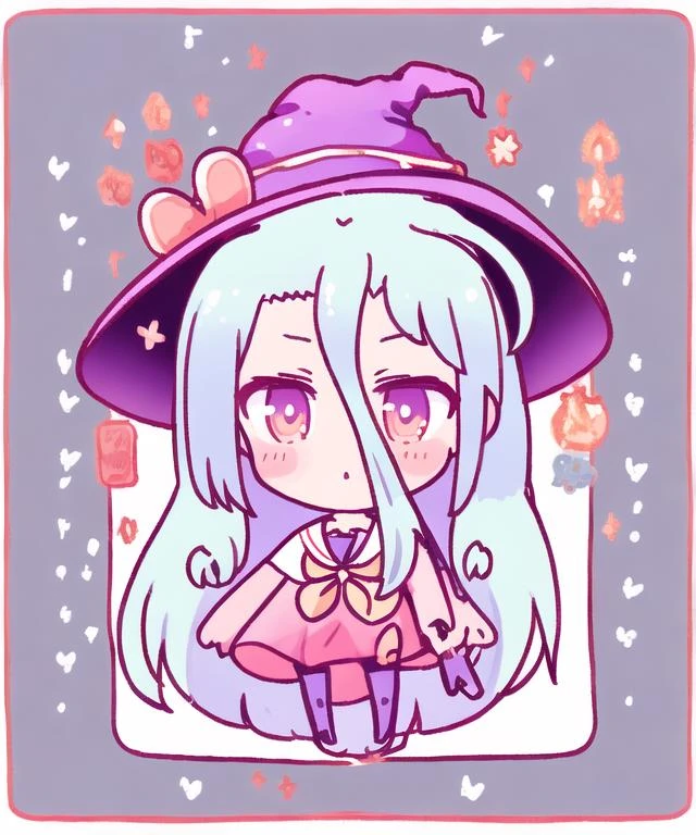 <lora:ç½06:1>ç½,ç½æ,colorful butterfly,full body,witch hat,(detailed face:1.2),((Tarot border)),The portrait is centered,(no weapon)