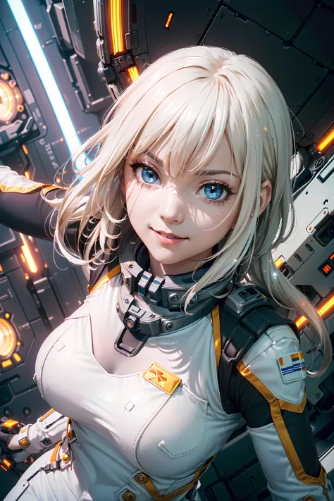 (top quality, 8k wallpaper)),(masterpiece, best quality),extreme quality,official art,cg, detailed face+eyes, (bright colors),vivid colors,official art,
(((1girl:1.0),((yuri:0.3),(kiss:0.4)),(hug:0.7),multiple girls),(girls side by side together girl sandwich,(girl sandwich:1.3)),eatch other body touching,young slender girl body,girls 3 line up side by side,
(extremely detailed:1.2), extremely detailed face,((beautiful detailed eyes:1.1),(shining eyes,highly detailed eyes)),long eyelashes,(cute smile,(happy)),light smile,kind smile,(randam face:1.6),
intricate details,high definition,long hair blonde hair,arm up,
(white clothes:1.6),(whitish and Orange,bodysuit),(White,((very tight)),bodysuit),space force uniform,spacecraft crew uniform,tight Spacesuit,helmet,
action pose,(dynamic pose:1.3),(perfect anatomy:1.2),(speed motion:1.6),contrapposto,(spread legs:0.6),cameltoe,
space ship cockpit,spacecraft interior,cockpit seat,space,stars,weightlessness,floating in zero gravity,mars rover,hi-tech spaceship large monitor screen,
(perfect lighting:1.3),(cinematic light:1.6),cinematic bloom,perfect contrast,looking at viewer,(depth of field:2.2),((dynamic angle:1.9),(super wide shot:1.6),(face close up:1.888)),
<lyco:MultipleGirlsGroup:0.0>,group shot,(Group photo:1.6),
<lora:hohoaka:-1.6>, <lora:urbantechwear:0.16>